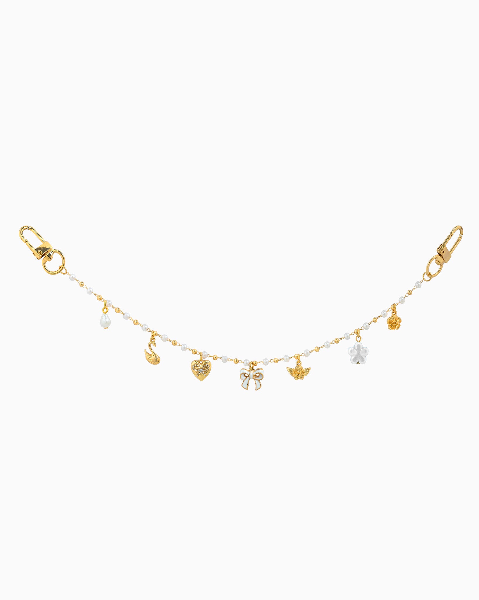 Sugar Pearl Dreams Bow Bag Charm